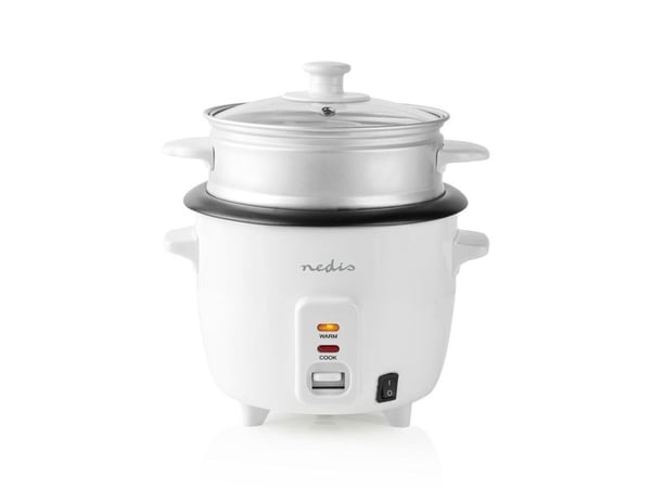 Nedis KARC06WT, Hvit, 0,6 l, 0,9 m, Akrylonitril-butadien-styren (ABS), Rustfritt stål, 300 W, Type F (CEE 7/4)