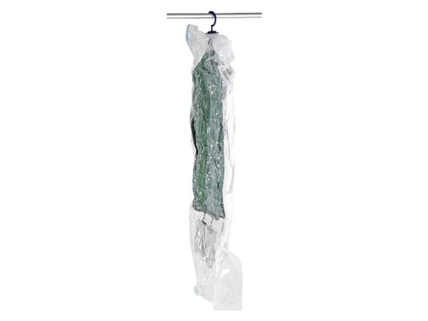 WENKO 3792740100, Myk klesoppbevaringsbag, Gjennomsiktig, Polyamid, Polyethylen, L, 70 cm, 100,5 cm WENKO 3792740100, Myk klesoppbevaringsbag, Gjennomsiktig, Polyamid, Polyethylen, L, 70 cm, 100,5 cm