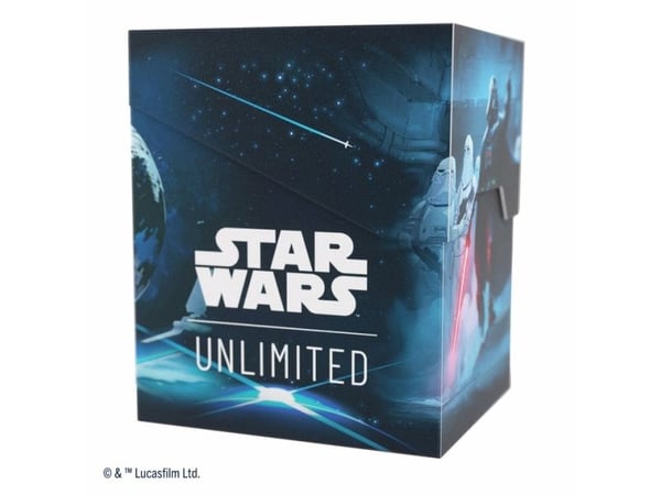 Asmodee Star Wars: Unlimited Soft Crate - Darth Vader, Kortlekslåda, Multifärg, 1 styck