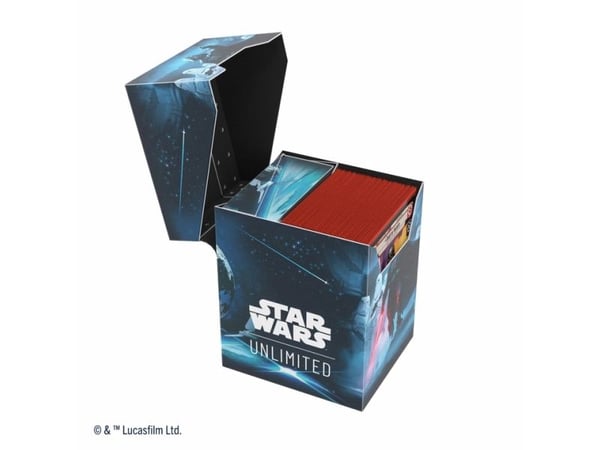 Asmodee Star Wars: Unlimited Soft Crate - Darth Vader, Kortlekslåda, Multifärg, 1 styck