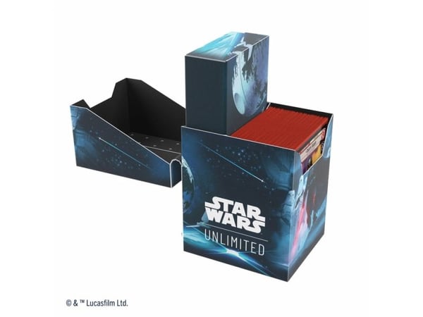 Asmodee Star Wars: Unlimited Soft Crate - Darth Vader, Kortlekslåda, Multifärg, 1 styck