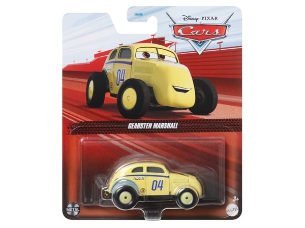 Disney Pixar Cars Disney and Pixar Cars On the Road Gearson Marshall, Bil, 3 år, Gult