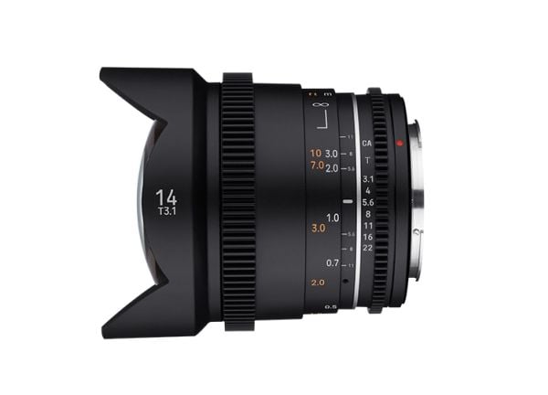 Samyang VDSLR 14mm T3.1 MK2, 14/10, Fujifilm X