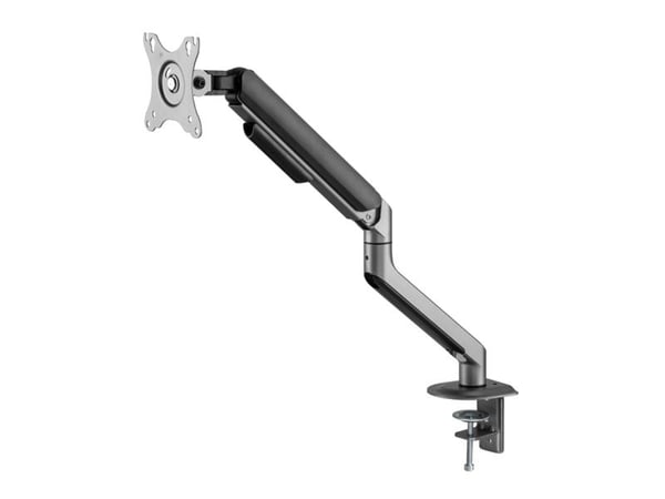LC Power LC-EQ-A32B - Monteringssett (leddarm) - for LCD-skjerm - metall, plastikk - svart, antrasitt - skjermstørrelse: 17"-32" - skrivebordsmonte...