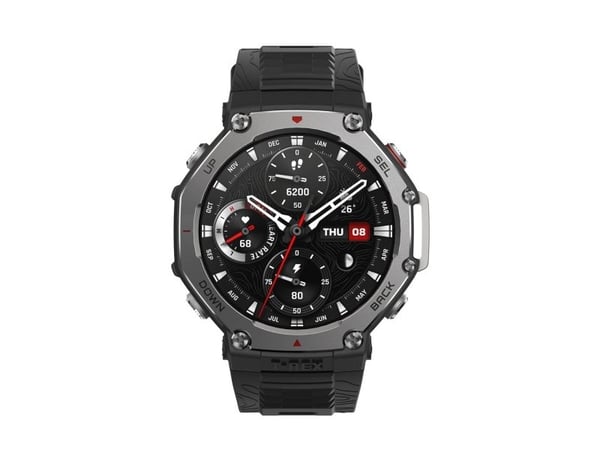 Amazfit T-Rex 3, 3,81 cm (1.5"), AMOLED, Berøringsskjerm, Wi-Fi, GPS, 68,3 g