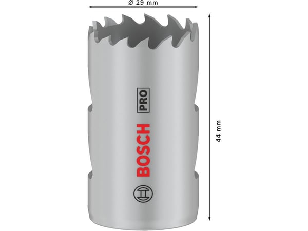 Bosch PRO Multi Material, Enkelt, Bor, Gips, Metall, Ikke-jernholdig metall, Plast, Mykt treverk, Grått, Koboltstål, Koboltlegert høyhastighetsstål...