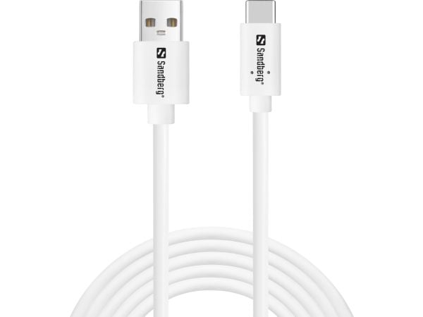 Sandberg Saver - USB-kabel - USB (hane) till USB-C (hane) - USB 2.0 - 2 m