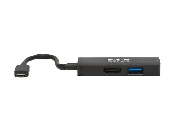 Tripp Lite U444-06N-H4UBC2, langallinen, USB 3.2 Gen 1 (3.1 Gen 1) Type-C, 100 W, musta, 4K Ultra HD, akryylinitriilibutadieenistyreeni, alumiini, ...
