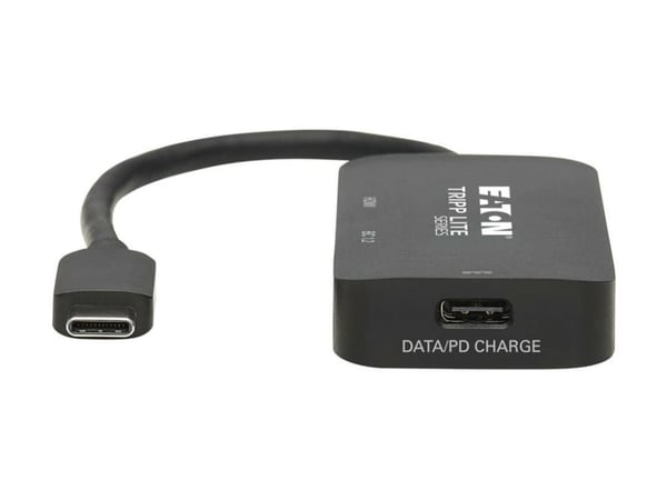 Tripp Lite U444-06N-H4UBC2, langallinen, USB 3.2 Gen 1 (3.1 Gen 1) Type-C, 100 W, musta, 4K Ultra HD, akryylinitriilibutadieenistyreeni, alumiini, ...