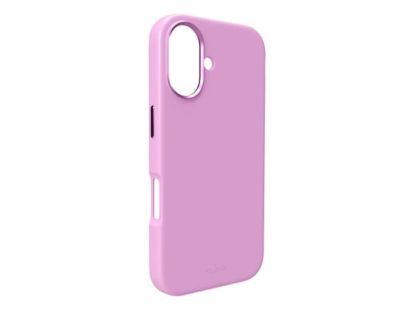 PURO Icon Mag Pro - Baksidedeksel for mobiltelefon - MagSafe-samsvar - væskesilikon - coraltastisk - for Apple iPhone 16 Plus