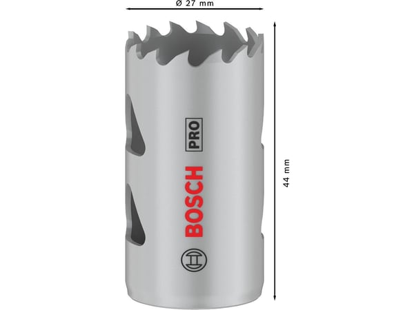 Bosch PRO Multi Material, Enkelt, Bor, Gips, Metall, Ikke-jernholdig metall, Plast, Mykt treverk, Grått, Koboltstål, Koboltlegert høyhastighetsstål...