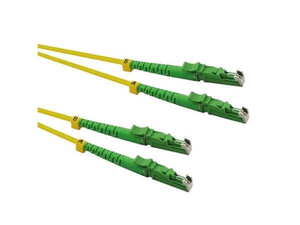 Roline ROLINE dupleks fiberoptisk kabel 9/125m OS2, LSH/LSH, APC polert, LSOH, gul, 2 m