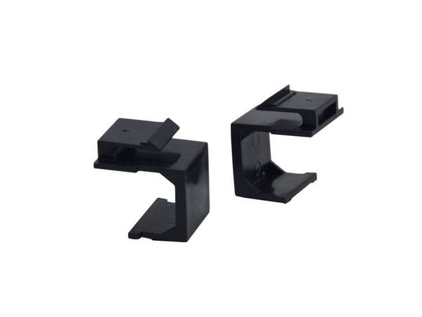 VALUE 25.99.8209, RJ-45, Muovi, Musta, 10 kpl