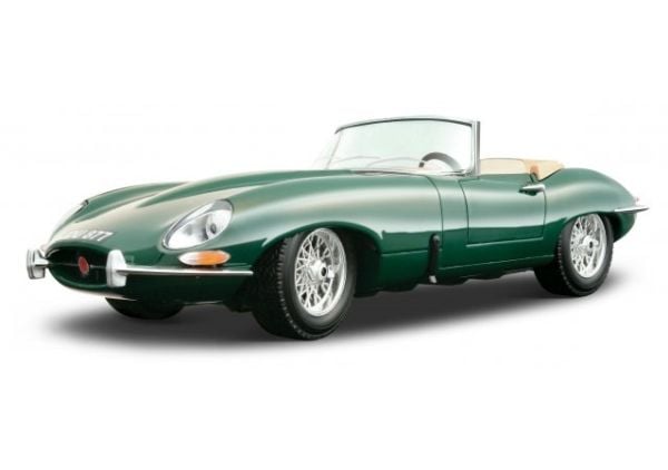 BBURAGO Jaguar E Type Cabrio, Modellsportbil, Förmonterad, 1:18, Jaguar E Type, Alla, 3 År