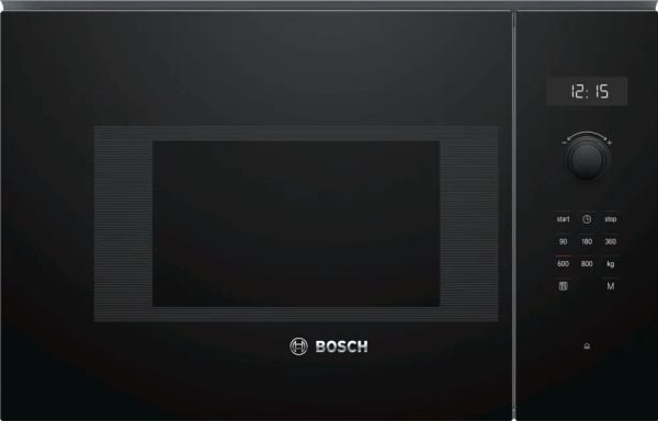 Bosch Serie | 6 BFL524MB0 - Mikrobølgeovn - innebygd - 20 liter - 800 W - svart