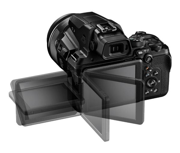 Nikon Coolpix P950, 16 MP, 4608 x 3456 piksler, CMOS, 83x, 4K Ultra HD, Sort