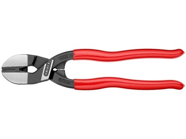 Knipex 71 21 200 avbitartång krom-vanadinstål plast röd (71 21 200)