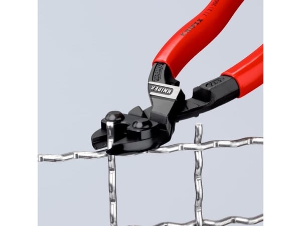 Knipex 71 21 200 avbitartång krom-vanadinstål plast röd (71 21 200)