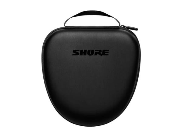 Shure AONIC 50 - Hodetelefoner med mikrofon - full størrelse - Bluetooth - trådløs - aktiv støydemping - 3,5 mm jakk, USB-C - helsvart