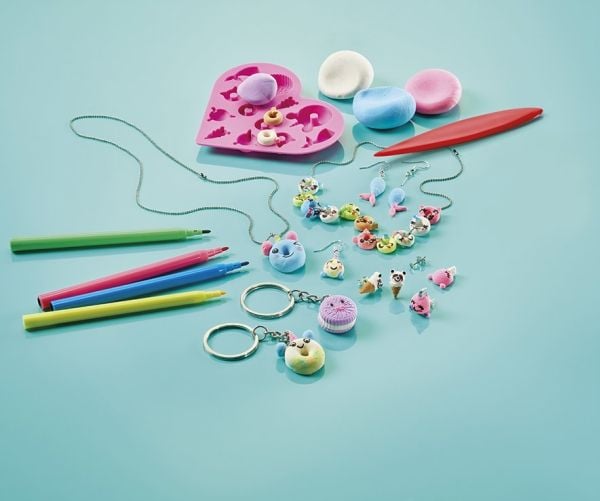 Totum Sweet Charm Factory, Modelleringsleire, Flerfarget, Barn, 360 - 480 min, 5 år, Jente