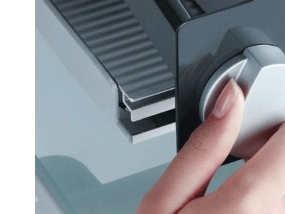 Graef Master M 90, Elektrisk, 2 cm, Sølv, 0 - 30°, 17 cm, 170 W