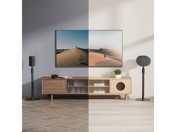 myWall HS 49, Golv, 5 kg, Svart, Fristående, Sonos Era 100 Sonos Era 100 SL Sonos Era 300, 68,2 cm