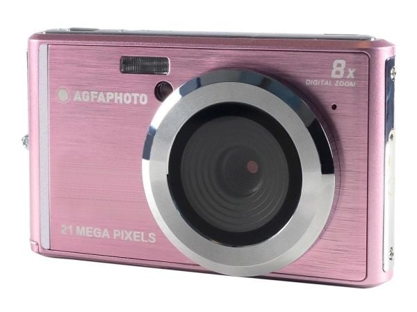 AgfaPhoto Compact DC5200, 21 MP, 5616 x 3744 piksler, CMOS, HD, Rosa