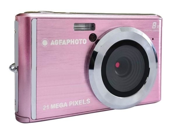 AgfaPhoto Compact DC5200, 21 MP, 5616 x 3744 piksler, CMOS, HD, Rosa