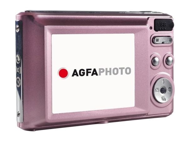 AgfaPhoto Compact DC5200, 21 MP, 5616 x 3744 piksler, CMOS, HD, Rosa