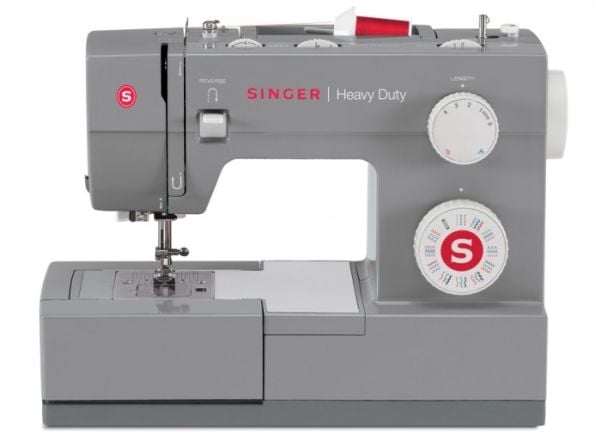 SINGER Heavy Duty, Grå, Automatisk symaskin, Sying, 1 steg, Variabel, Variabel