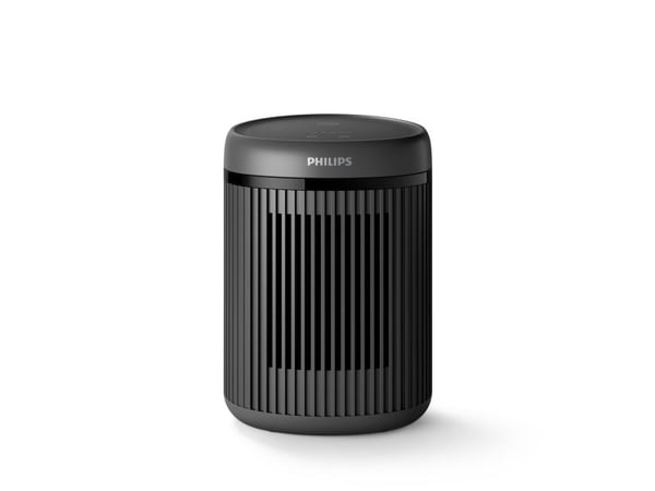 Philips Kompakti keraaminen lämmitin, Sähkökäyttöinen lämpötuuletin, Keraaminen, 1,5 m, Sisätila, Taulukko, Tummanharmaa
