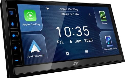 JVC KW-M785DBT Bilradio Apple CarPlay / Android Auto, DAB og Bluetooth JVC KW-M785DBT Bilradio Apple CarPlay / Android Auto, DAB og Bluetooth