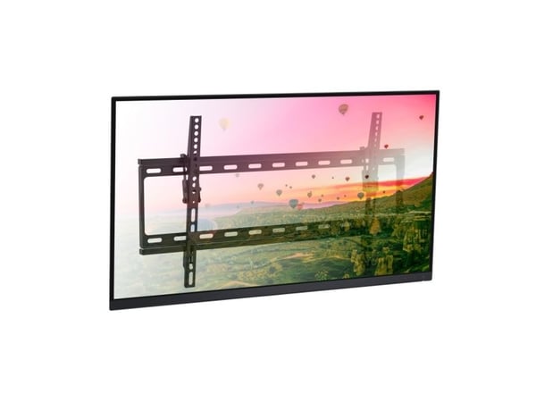Techly ICA-PLB 261L, 76,2 cm (30"), 177,8 cm (70"), 200 x 200 mm, 600 x 400 mm, -10 - 0°, Musta