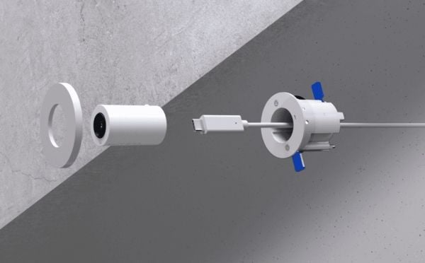 Ubiquiti AI Theta Professional Long-Distance Lens, Linssi, Sisätila, Ubiquiti Networks, Valkoinen, Alumiini, Polykarbonaatti (PC), H.264