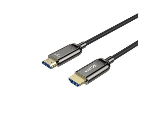 Unitek Kabel HDMI 2.1 Optisk Kabel AOC 8K 120Hz 80m