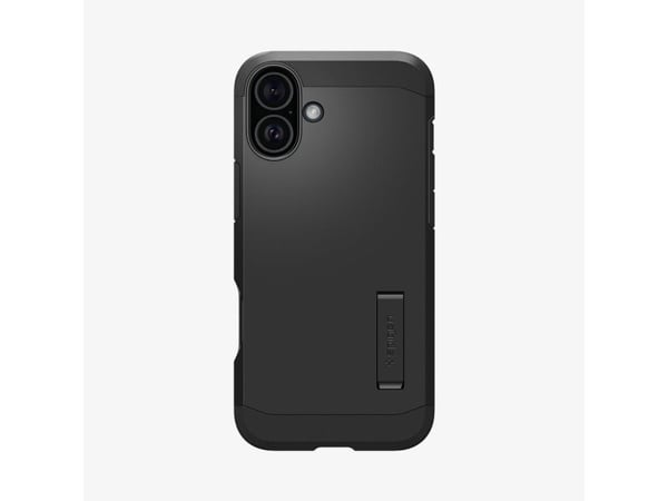 Spigen Tough Armor AI (MagFit), Suojus, Apple, iPhone 16, 15,5 cm (6.1"), Musta