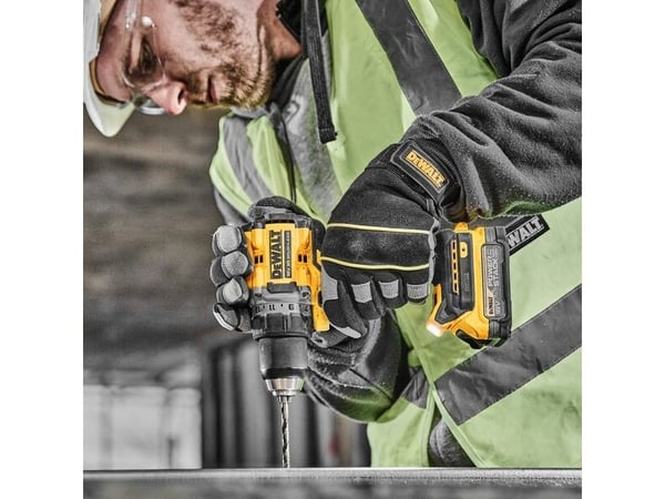 DeWALT DCD800E2T-QW, Pistolgreppsborrmaskin, borstlös, 1,3 cm, 2000 rpm, 5,5 cm, 90 Nm