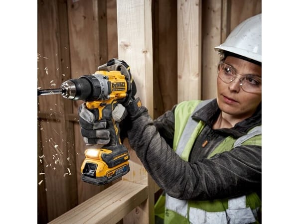 DeWALT DCD800E2T-QW, Pistolgreppsborrmaskin, borstlös, 1,3 cm, 2000 rpm, 5,5 cm, 90 Nm