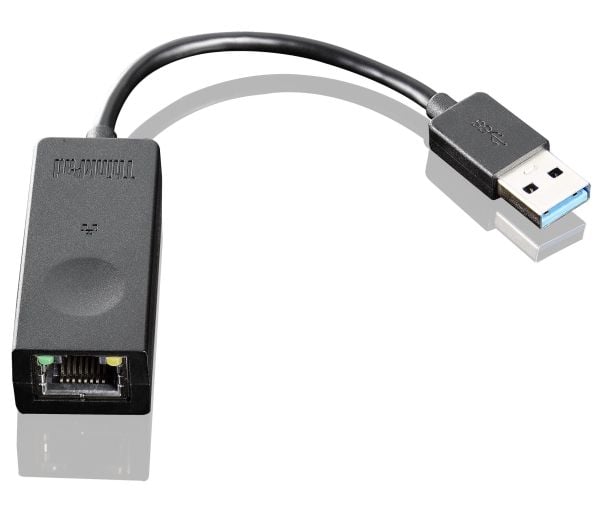 Lenovo ThinkPad USB 3.0 Ethernet adapter - Nettverksadapter - USB 3.0 - Gigabit Ethernet - FRU