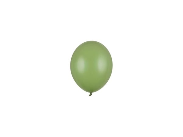 Olivgröna ballonger, 100 st 12 cm
