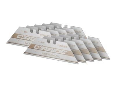 Stanley FatMax Carbide - Replacement blade - plasterboard, roofing shingle, matta, plast, vinyl, papper, kartong - 19 mm (paket om 10)