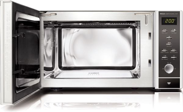 Caso MCG 25, Benkeplate, Grill mikrobølge, 25 l, 900 W, Knapper, Rotasjon, Sølv