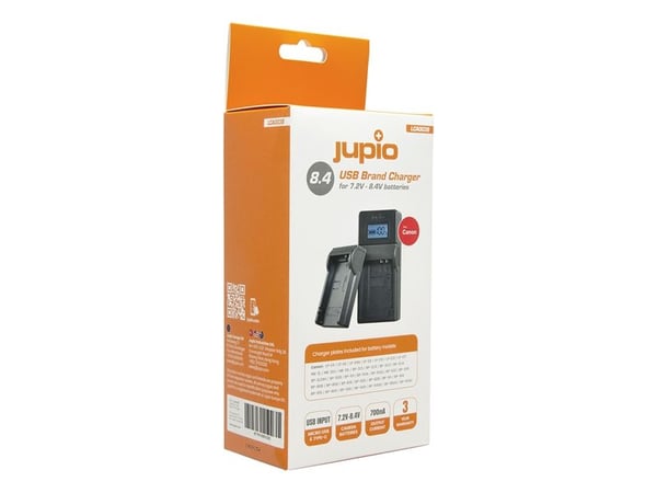 Jupio LCA0038, inomhus, USB, Svart