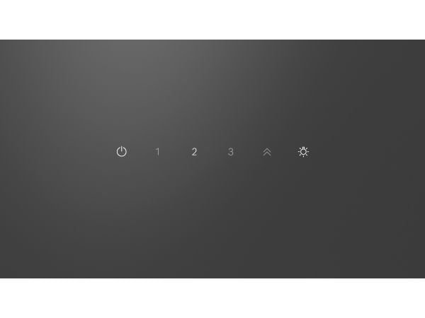 Bosch Serie | 2 DWK85DK60 - Panser - skorsteinvinklet - bredde: 79 cm - dybde: 32.5 cm - ekstraksjon og resirkulasjon (-) - svart