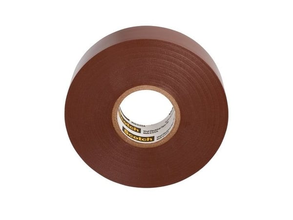 Scotch® 35 ruskea värinkestävä merkintä- ja eristysteippi 19 mm x 20 m, 0,18 mm paksuinen
