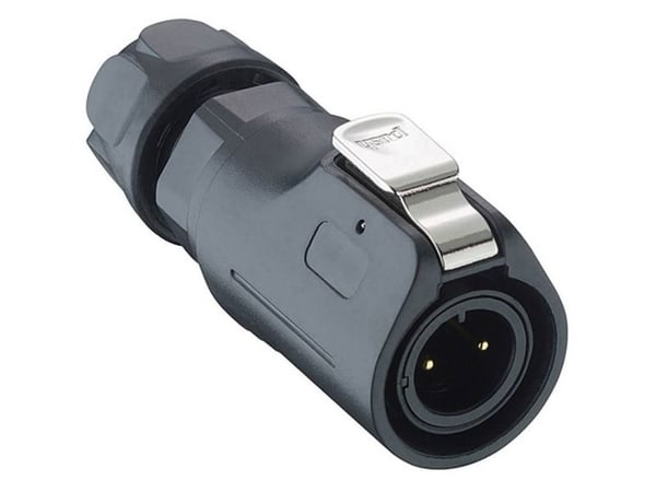 Lutronic 2350 08 T06CB T rundstikkontakt, rett 1 stk