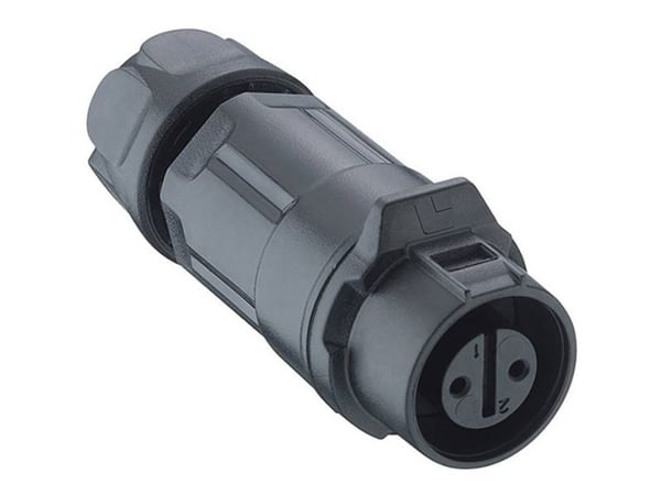 Lutronic 2340 08 T06CB rund pluggforbinder tilkobling, rett, 1 stk