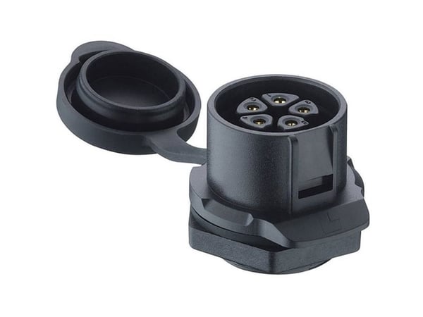 Lutronic 2620 07 T22CB100 rundstiftkontakt, rett (1 stk.)