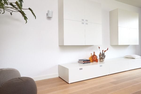 SOUND 4201 Kaiuttimen seinäkiinnike Sonos P1/One -laitteelle, valkoinen