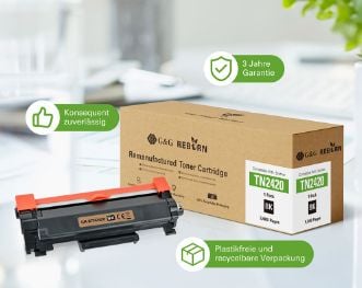 G&G NT-PB2420C, 3000 sider, Svart, 1 stykker